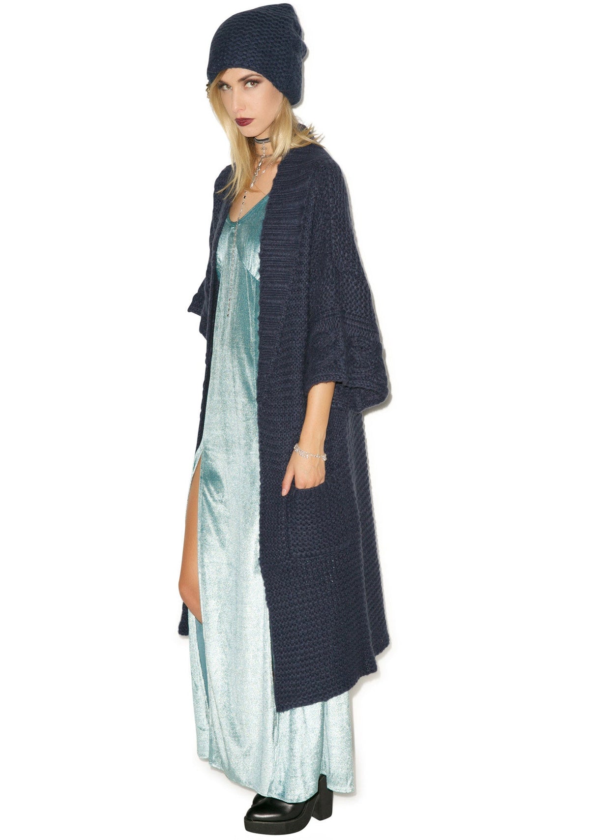 Cozy Cardigan - Dark Blue