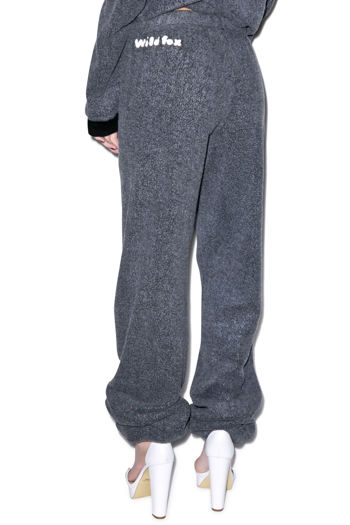 Chenille Wildfox P.E. Sweats - White