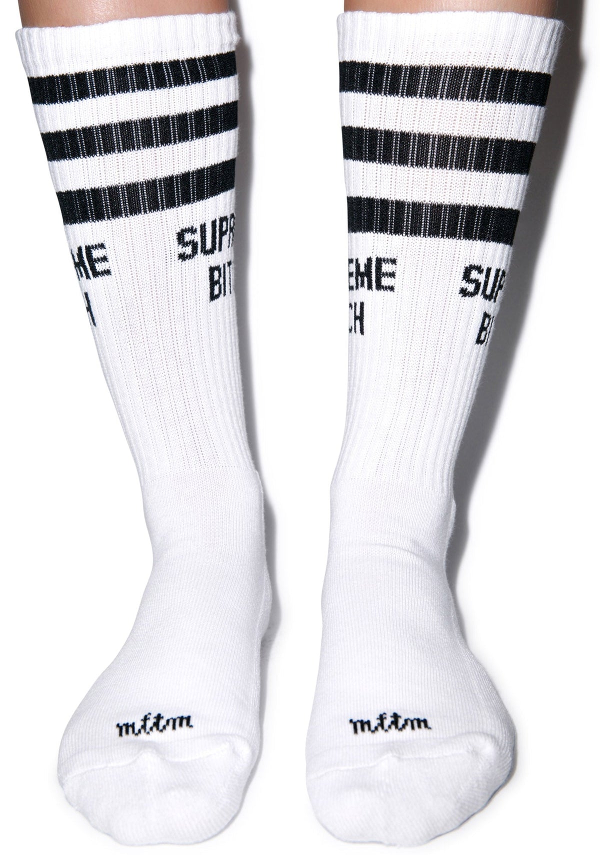Supreme Bitch Socks - Black