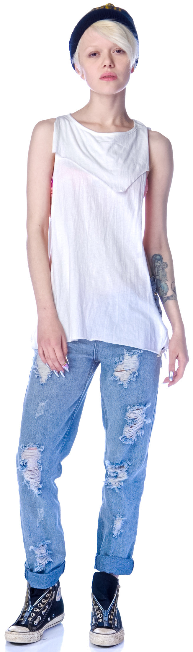 Love Hater Tank - Off White