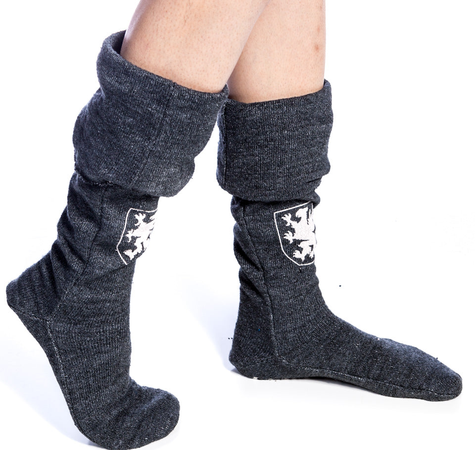 Boarding School Fox Sox - Black