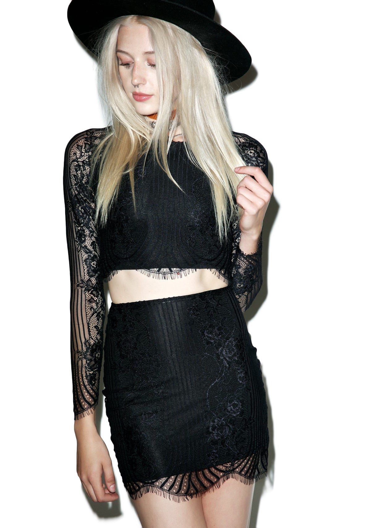 Lolo Mini Skirt - Black