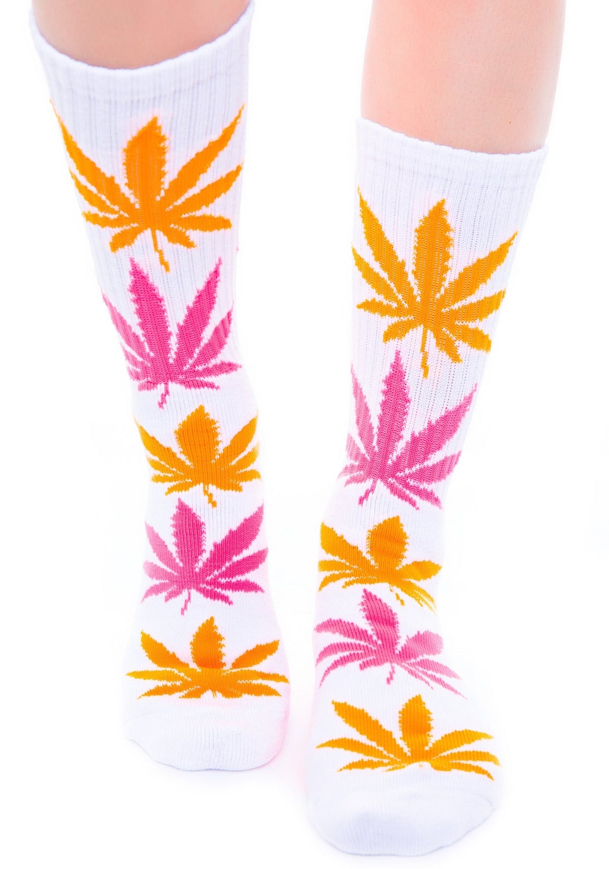 Glow in the Dark Plantlife Sock - Black