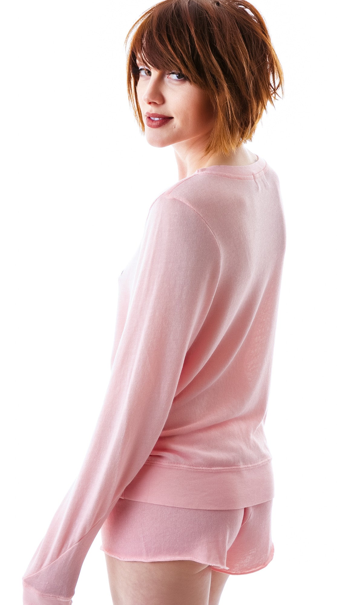 Unicorn Baggy Beach Jumper - Light Orange