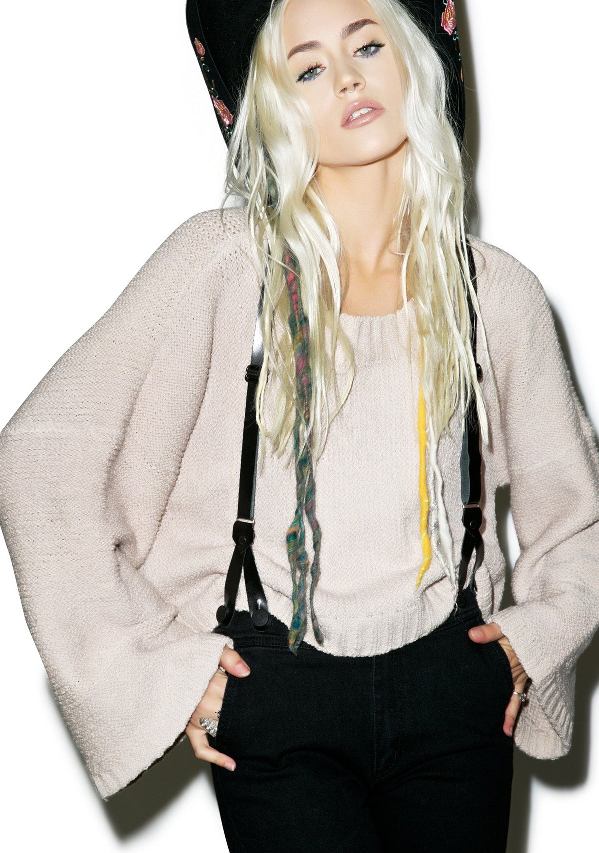 Dreamweaver Hand Knit Sweater - Gray