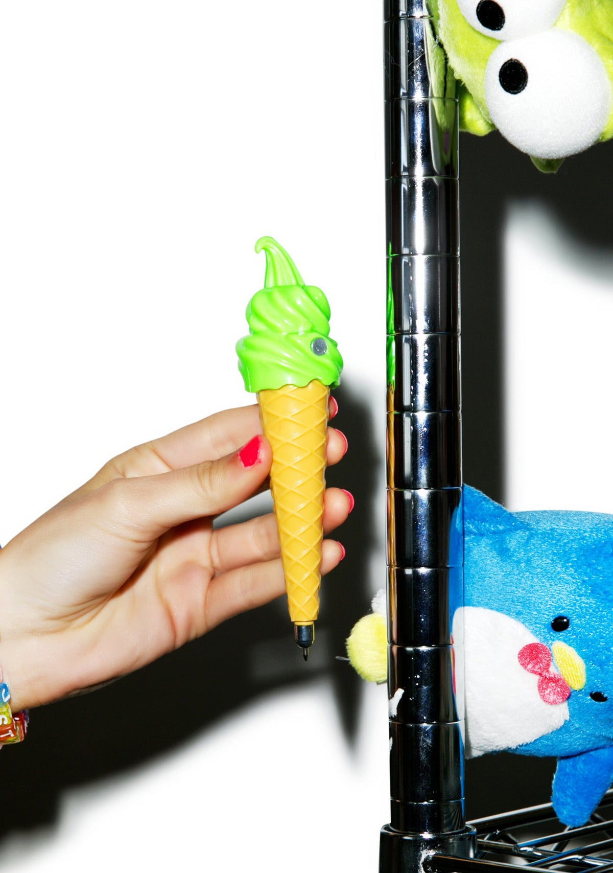 Soft Serve Ice Cream Pen - Pink