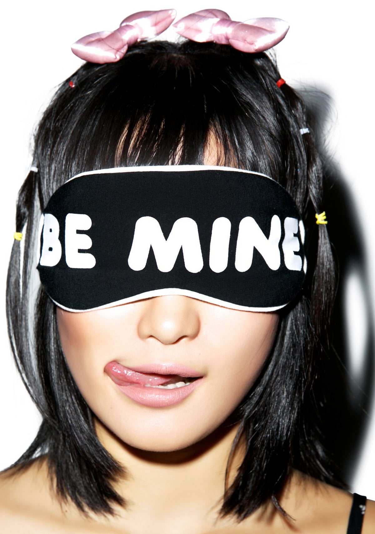 Be Mine Eye Mask - Pink