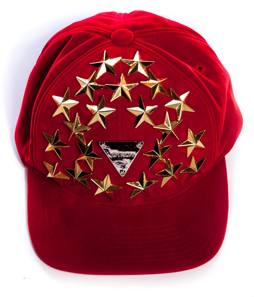 Star Burst Cap - Red