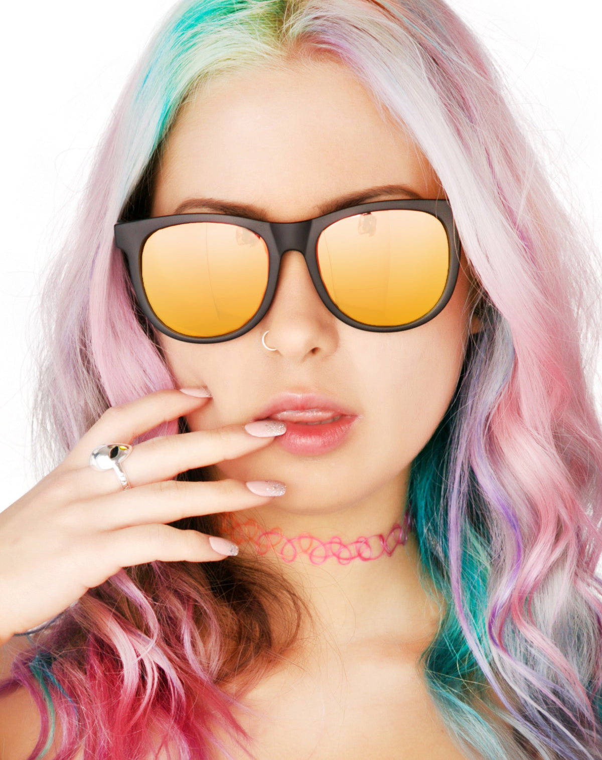 The Nudie Mag Sunglasses - Yellow