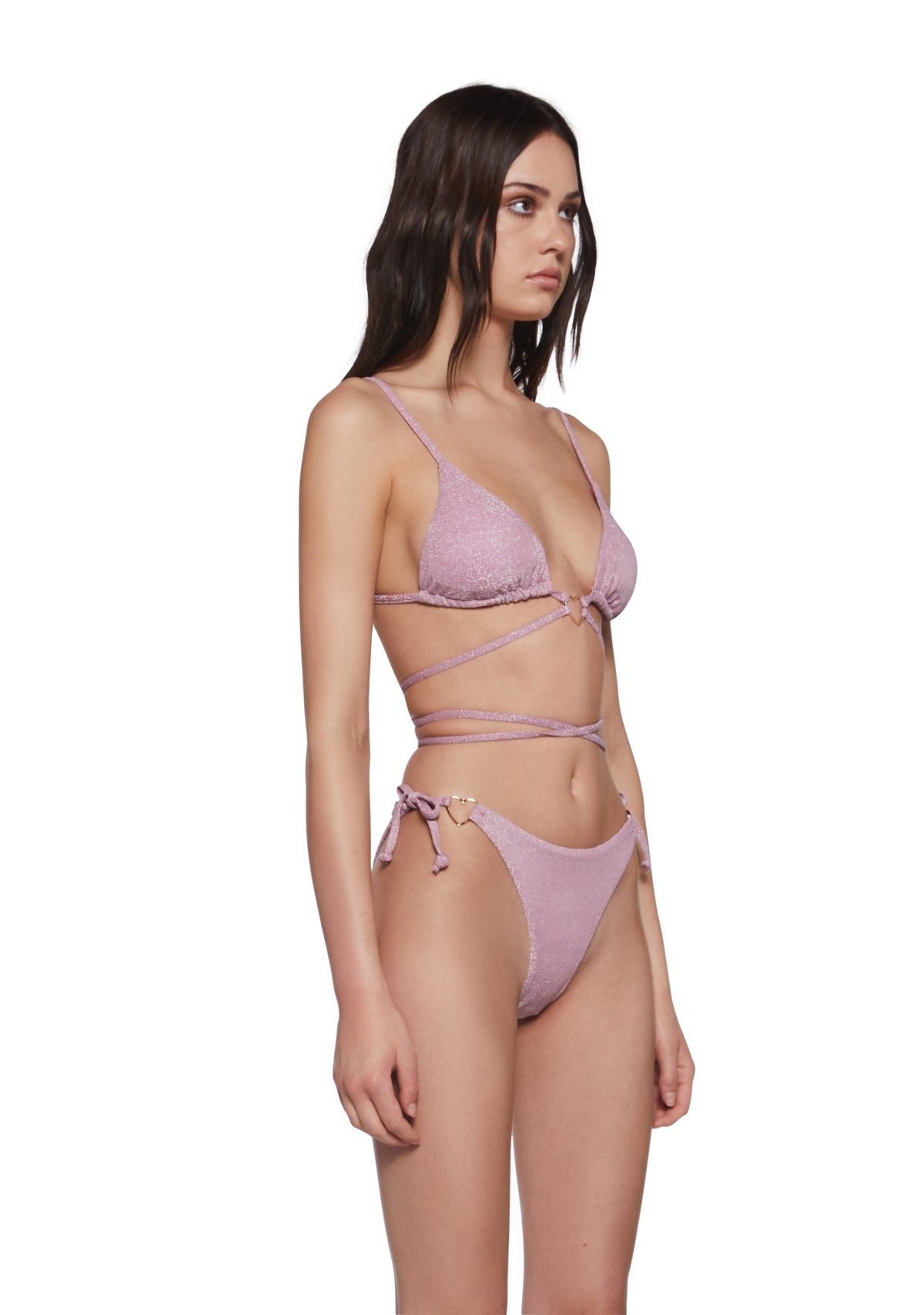 Totally Hot Shimmer Bikini Set