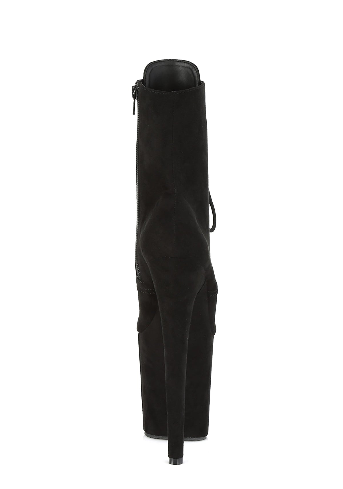 Flamingo-1020FS Platform Ankle Boots-Black