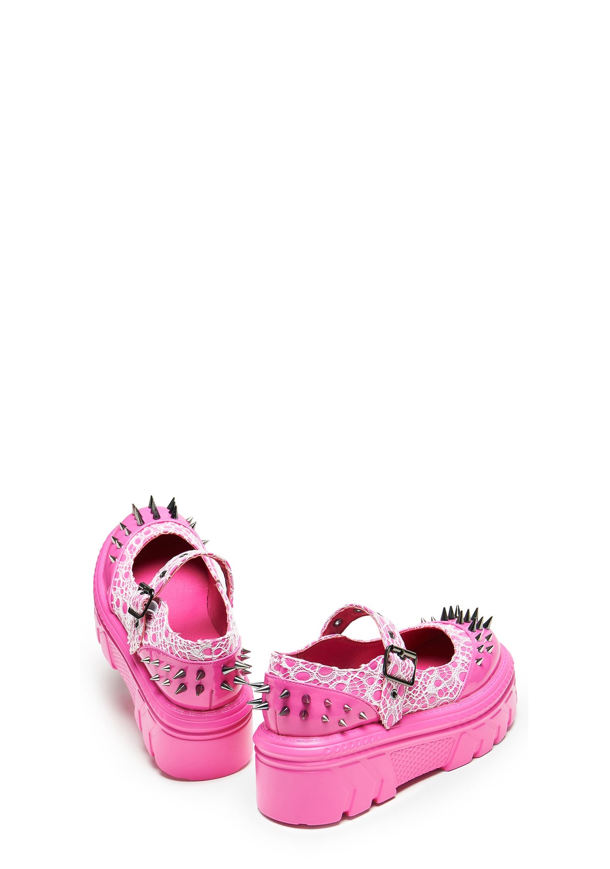Candyfloss Demon Spiked Stomper Mary Janes