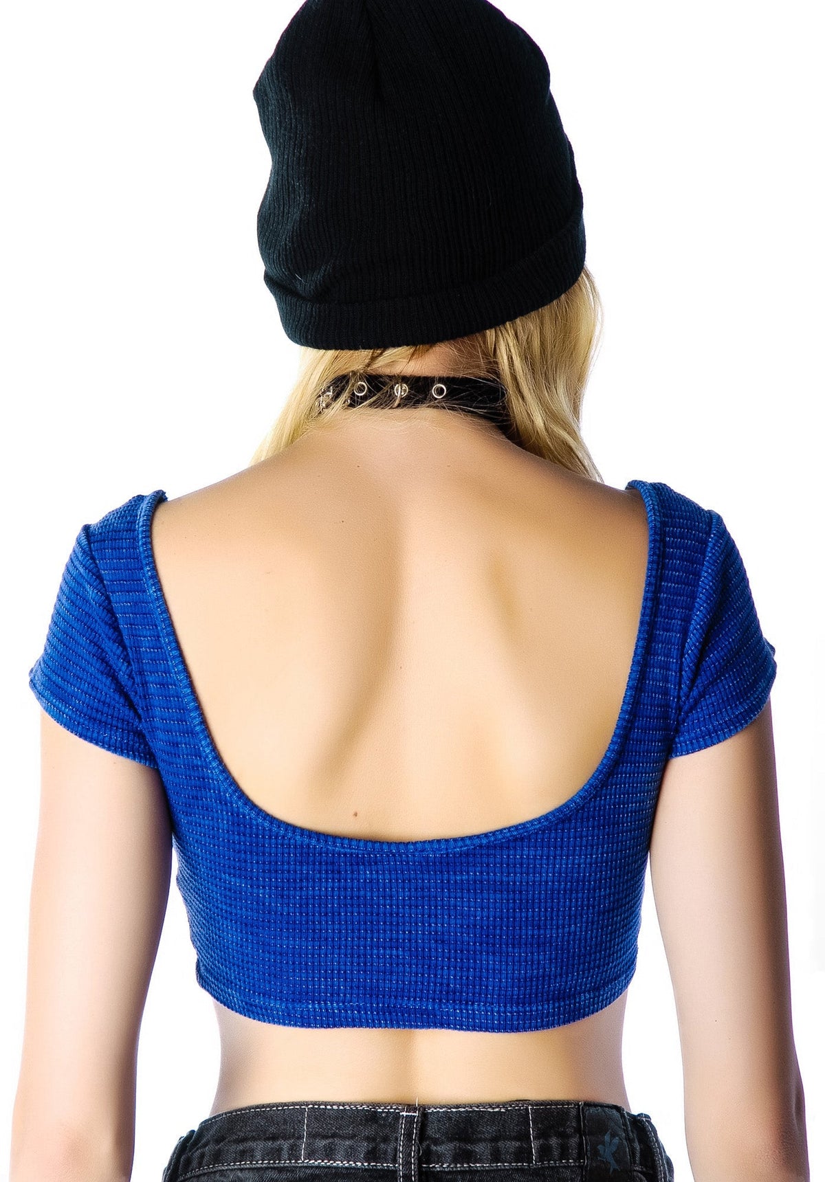 Reality Sux Crop Top - Gray