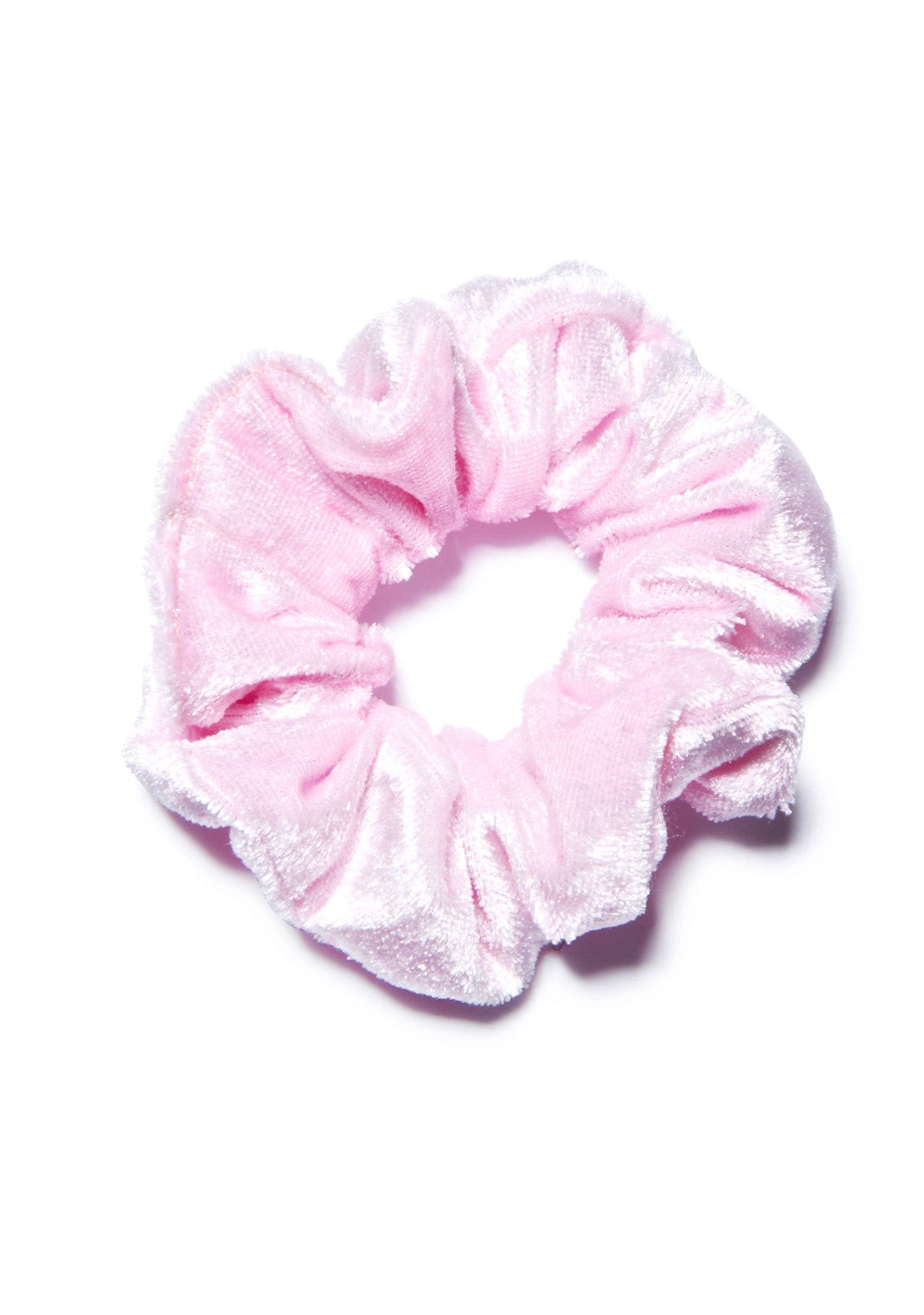 Velvet Barbae Bitch Scrunchie - Dark Purple