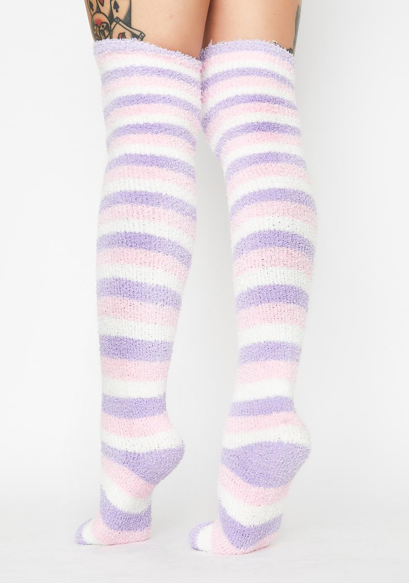 Cloud Candy Knee High Socks
