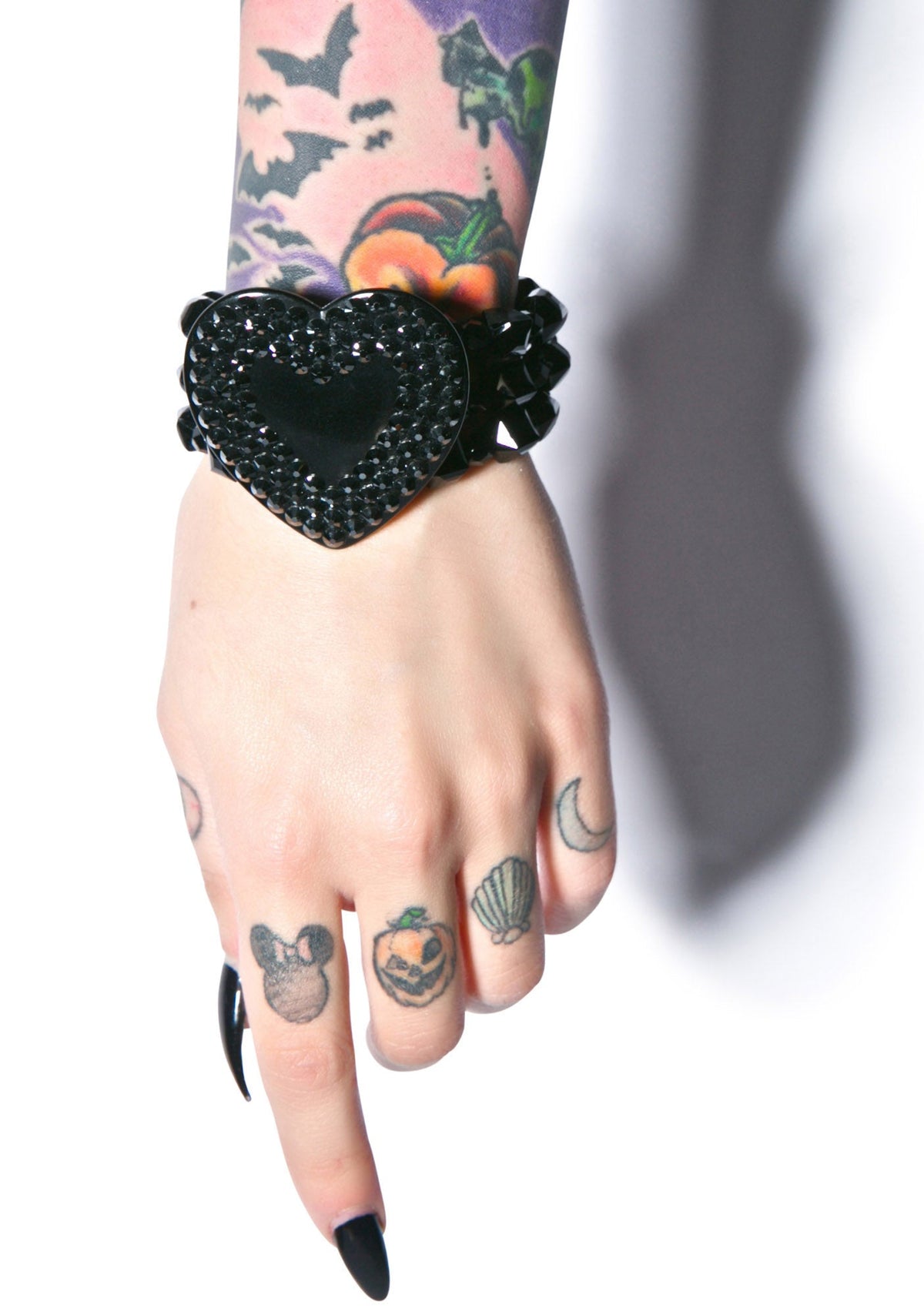 Electric Heart Bracelet - Red