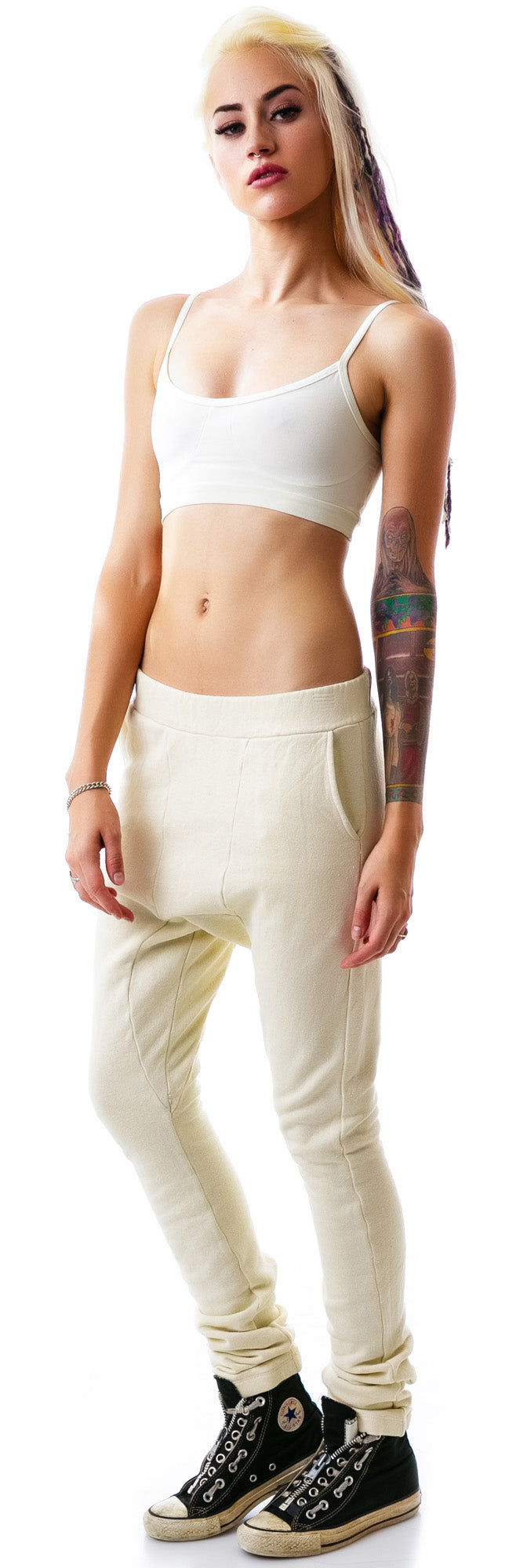 Twerk Hard Bralette - White