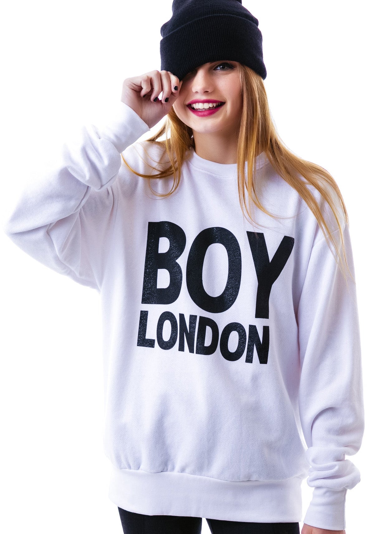 BOY London Pullover Sweater - Black