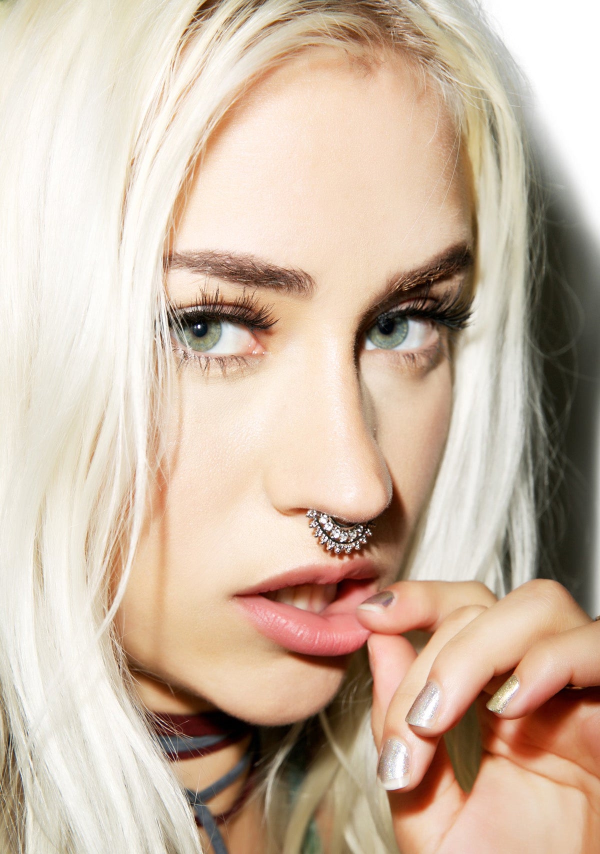 Siren Song Septum Clip - White