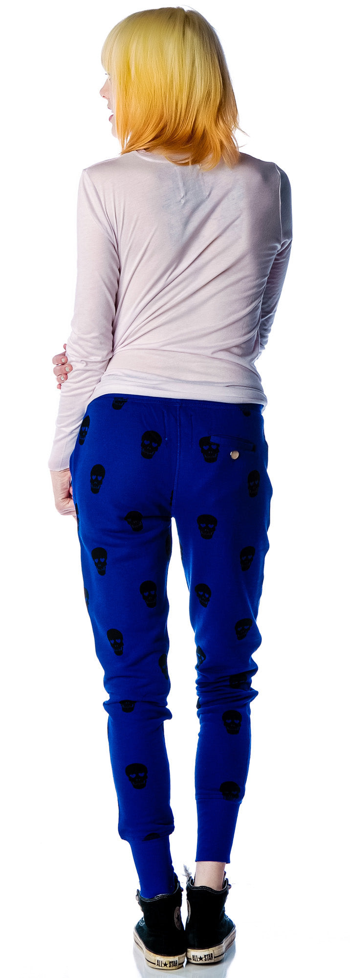 Skull Sweatpants - Black