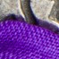 Mercutio Scarf Headpiece - Purple