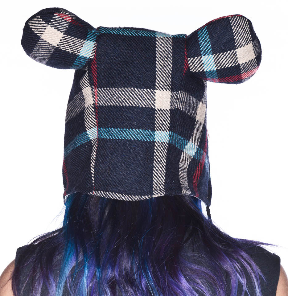 Ears Hat - Light Blue