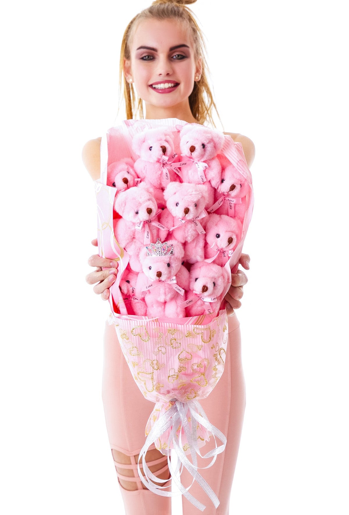 Baby Bear Bouquet - Pink