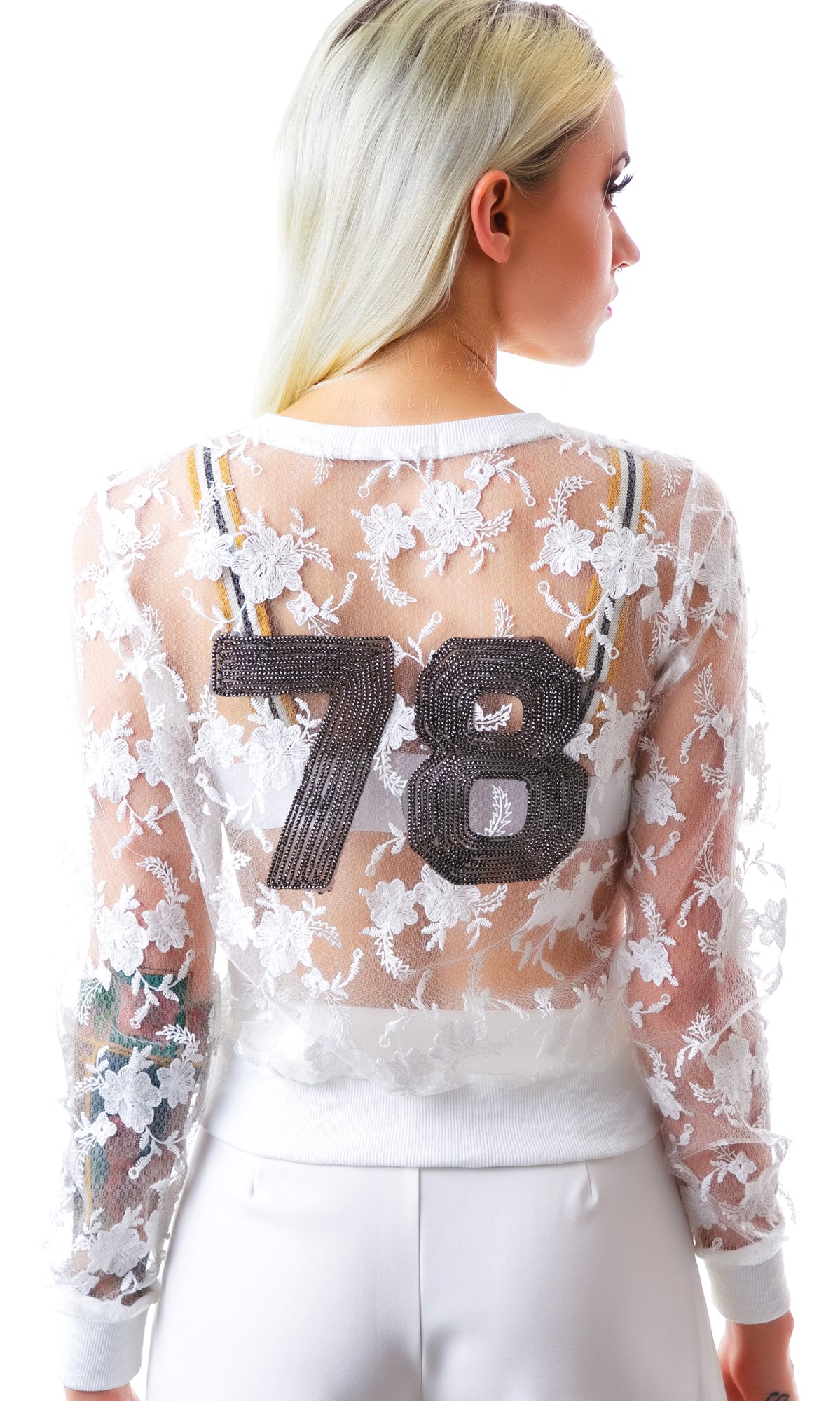 Take My Lace Jacket - Black