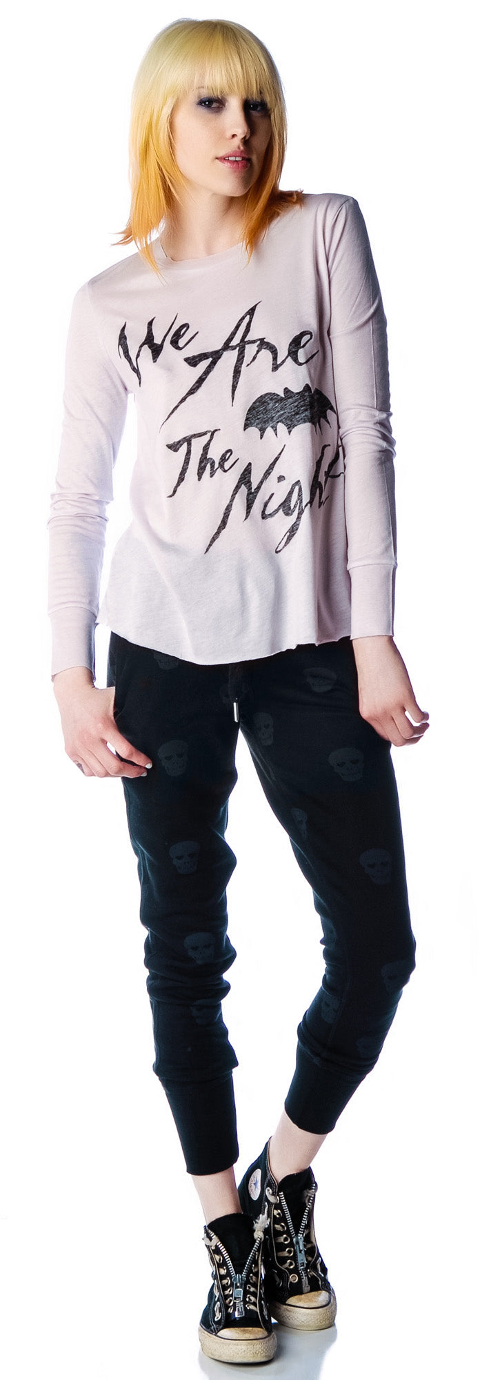 Skull Sweatpants - Black