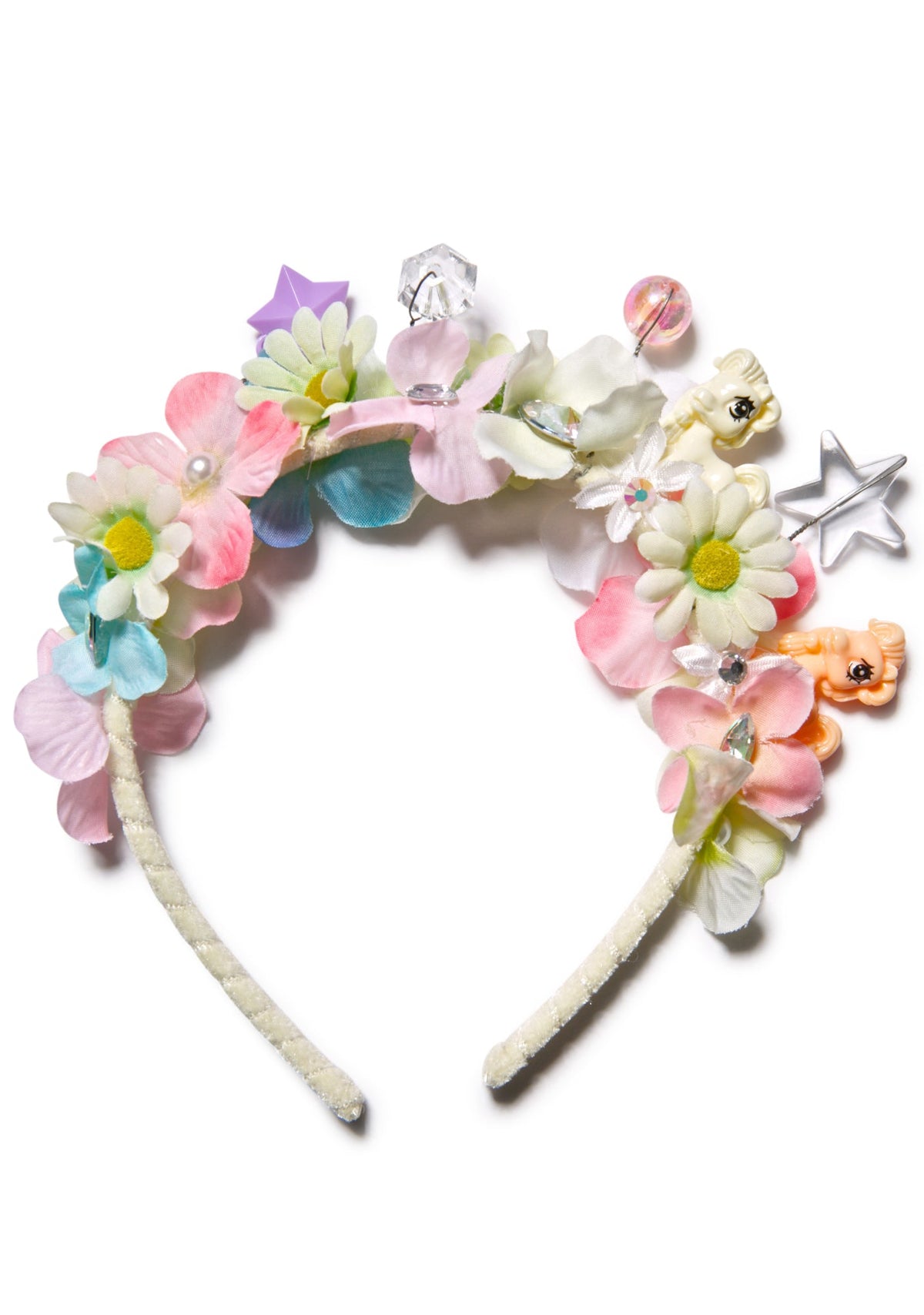Flower Bomb Headband - Yellow