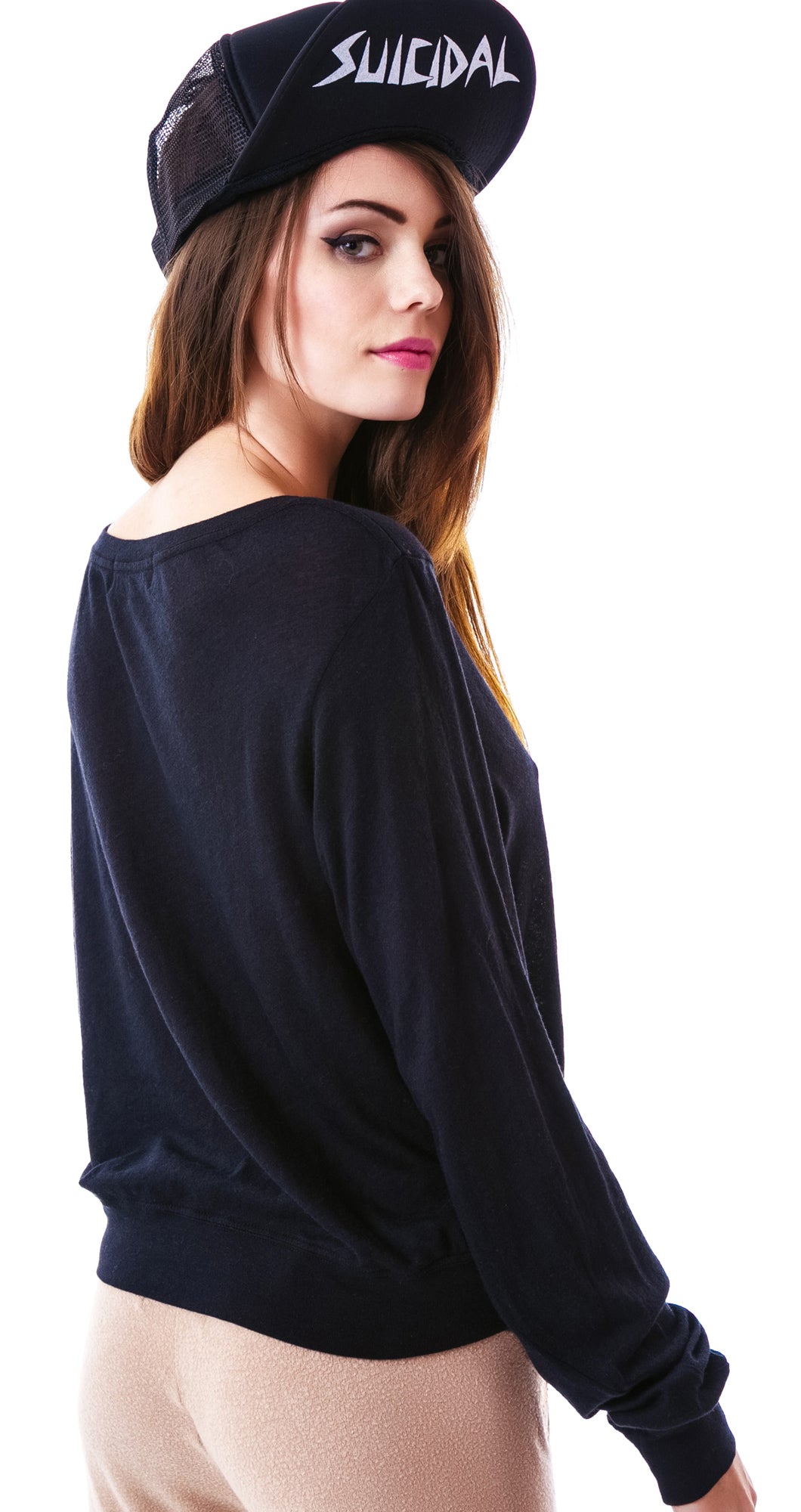 Essentials Baggy Beach Jumper - Light Brown