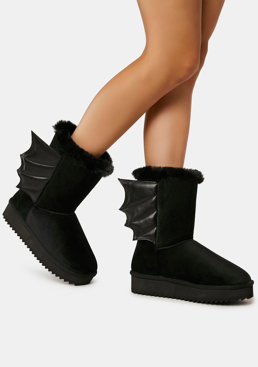Bat To Worse Slipper Boots