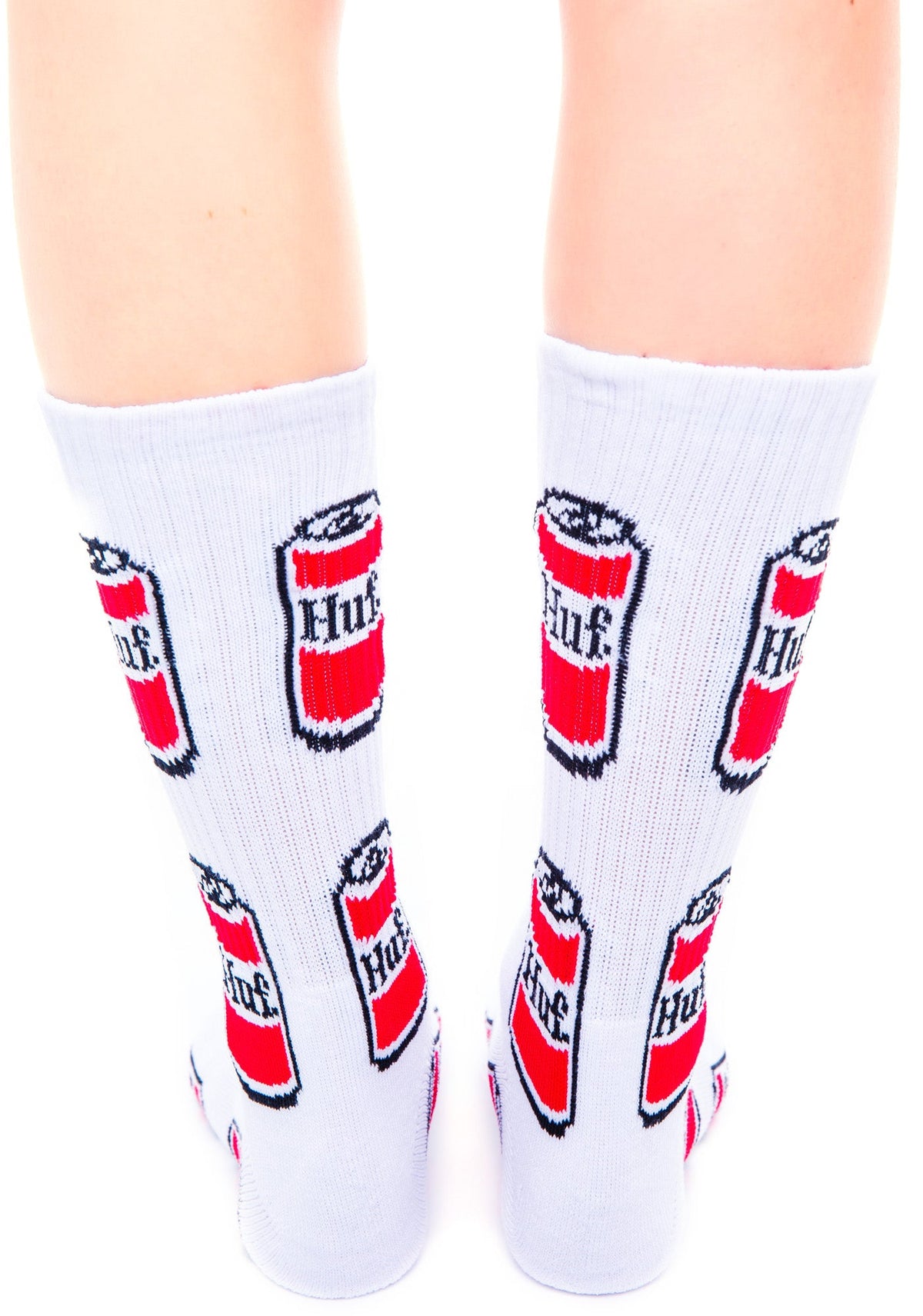 Drink Up Crew Sock - Black