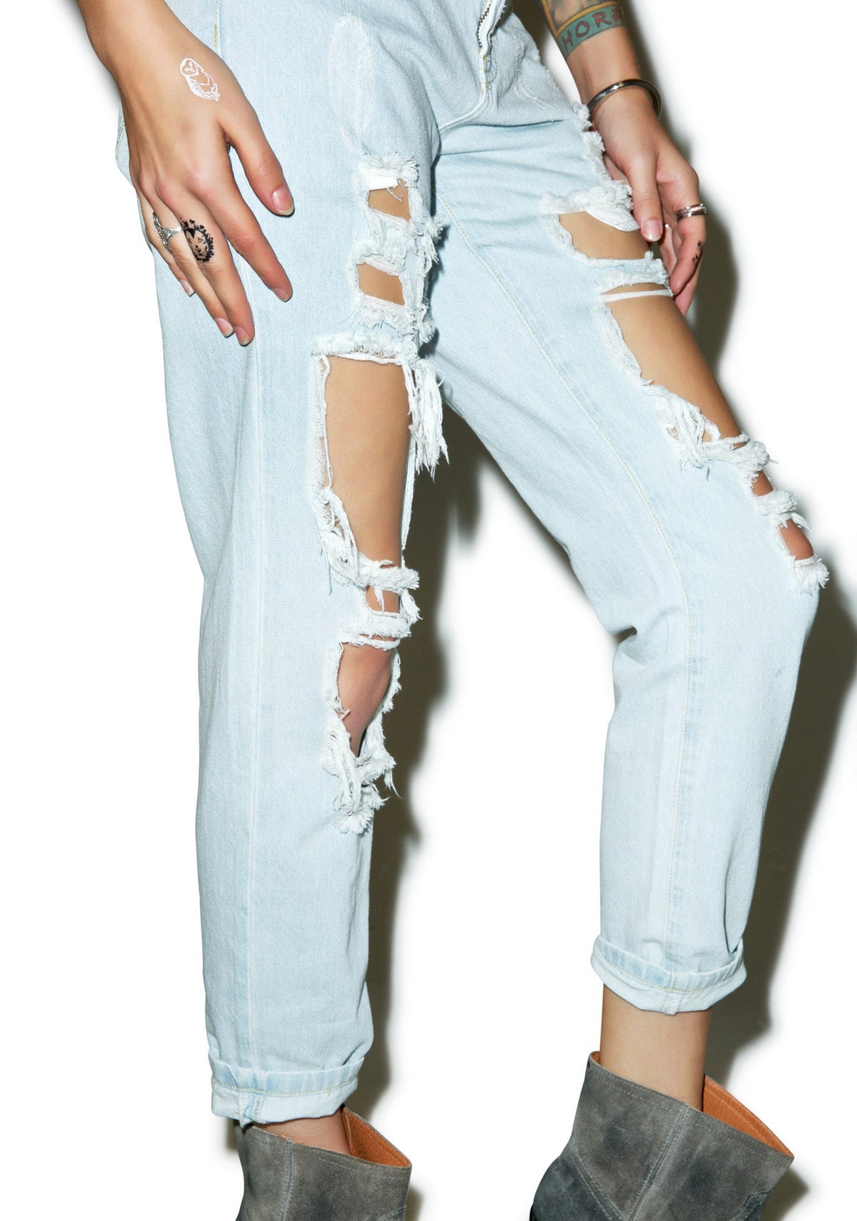 My Boyfriend's Jeans - White