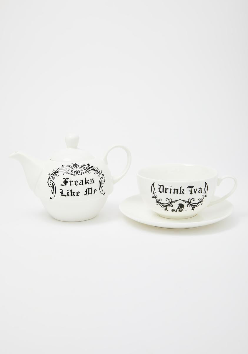 Freaks Like Me Tea For One Set