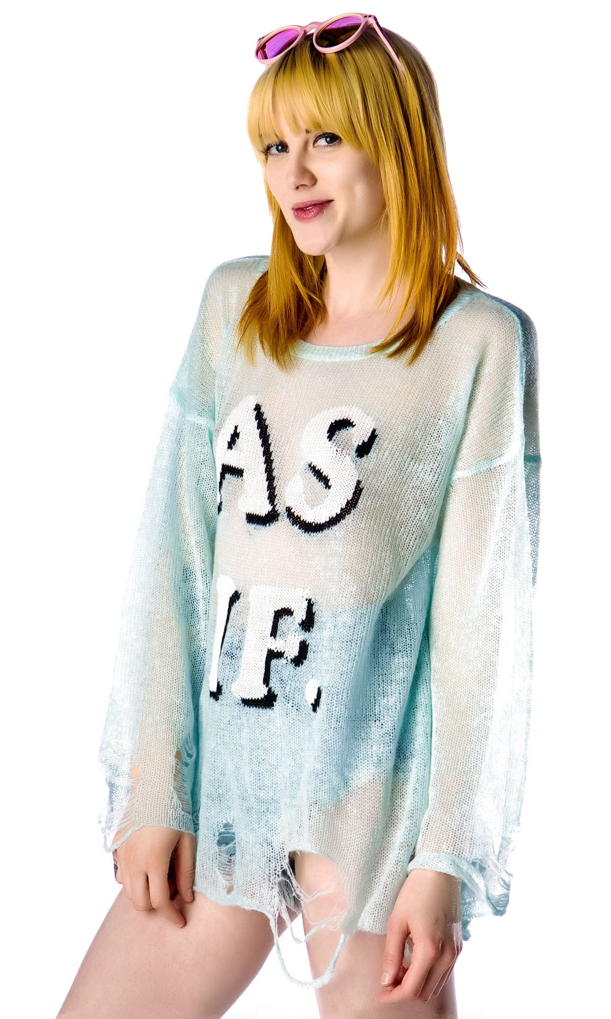 As If Lennon Sweater - Pink