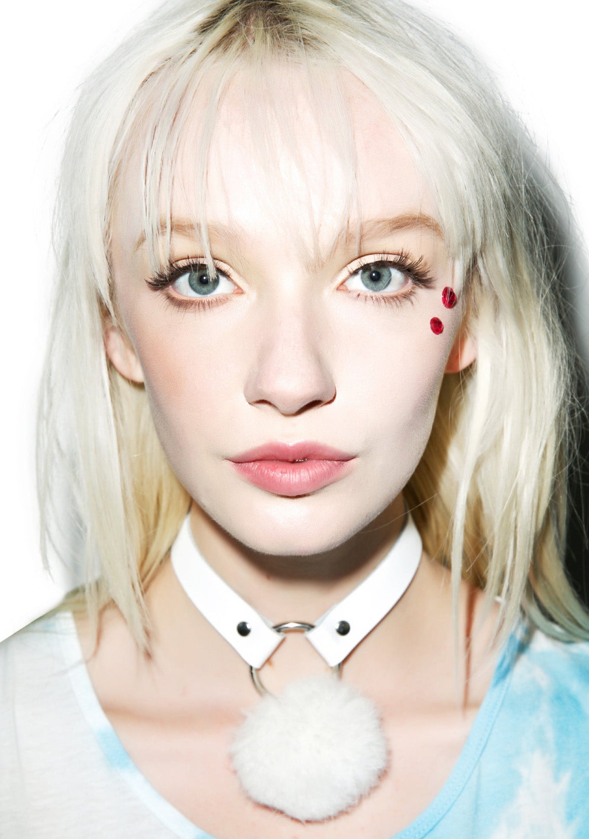 Luna Choker - White