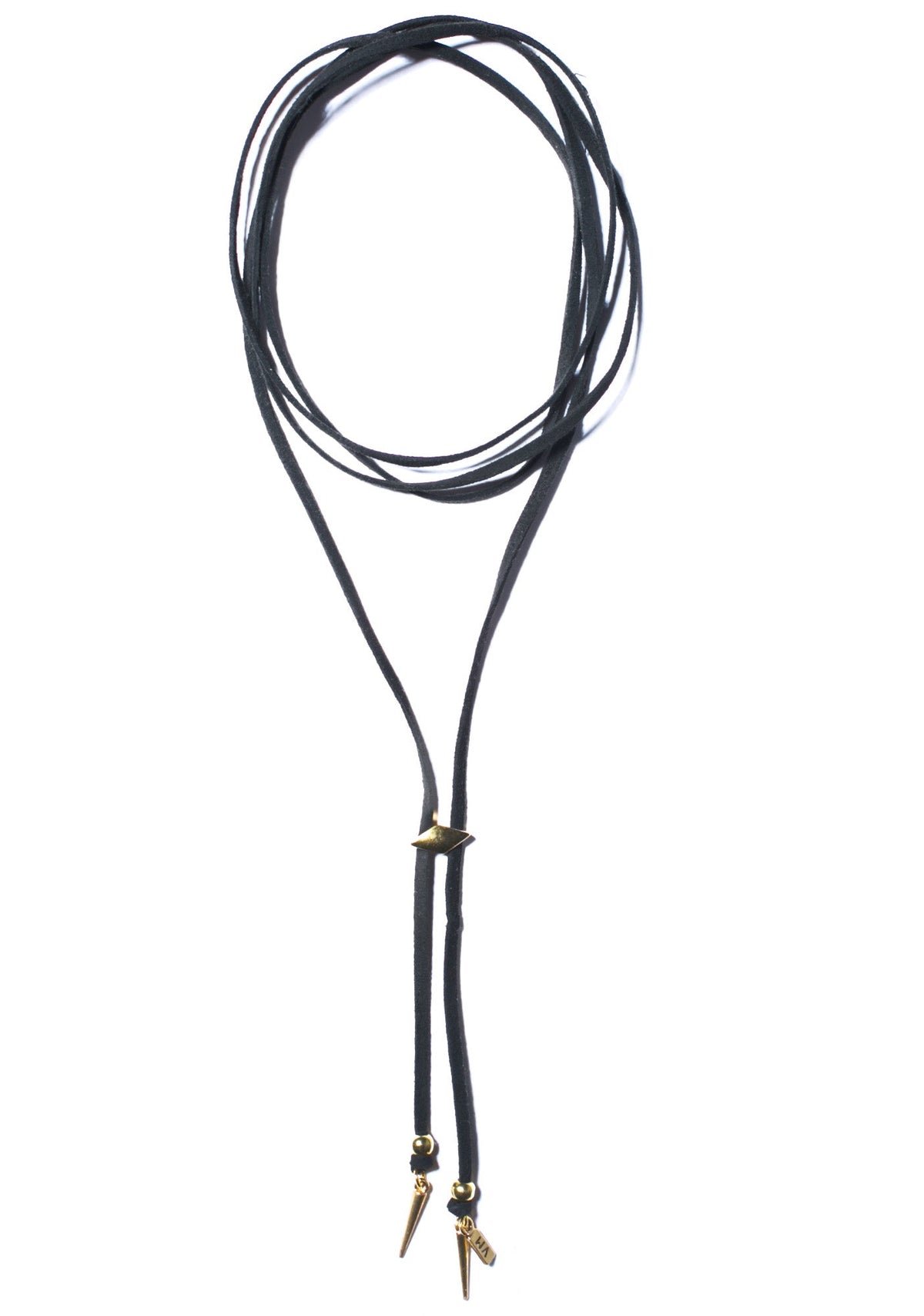 Bolo Wrap Choker - Gold