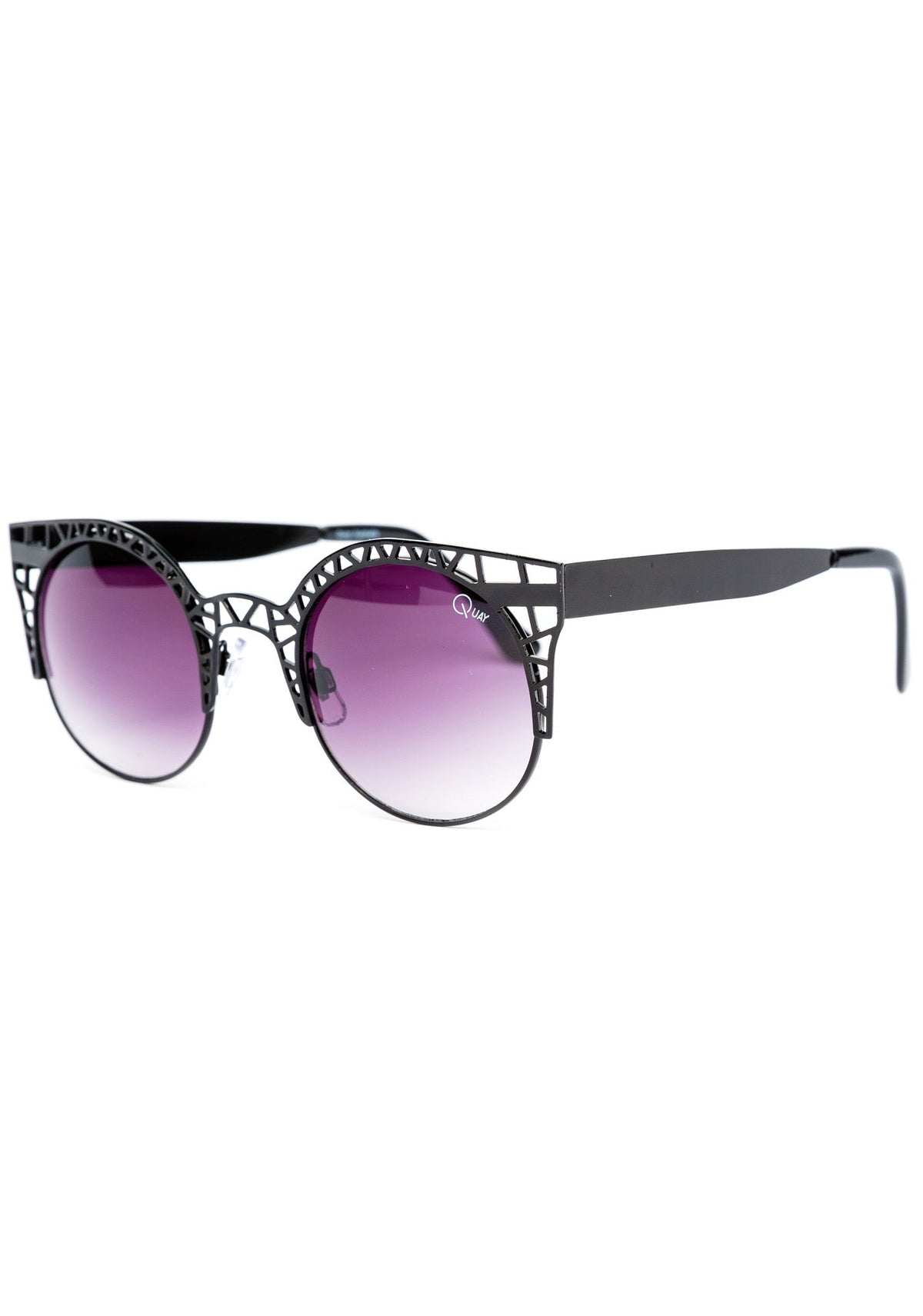 Quay Eyewear Fleur Sunglasses - Black