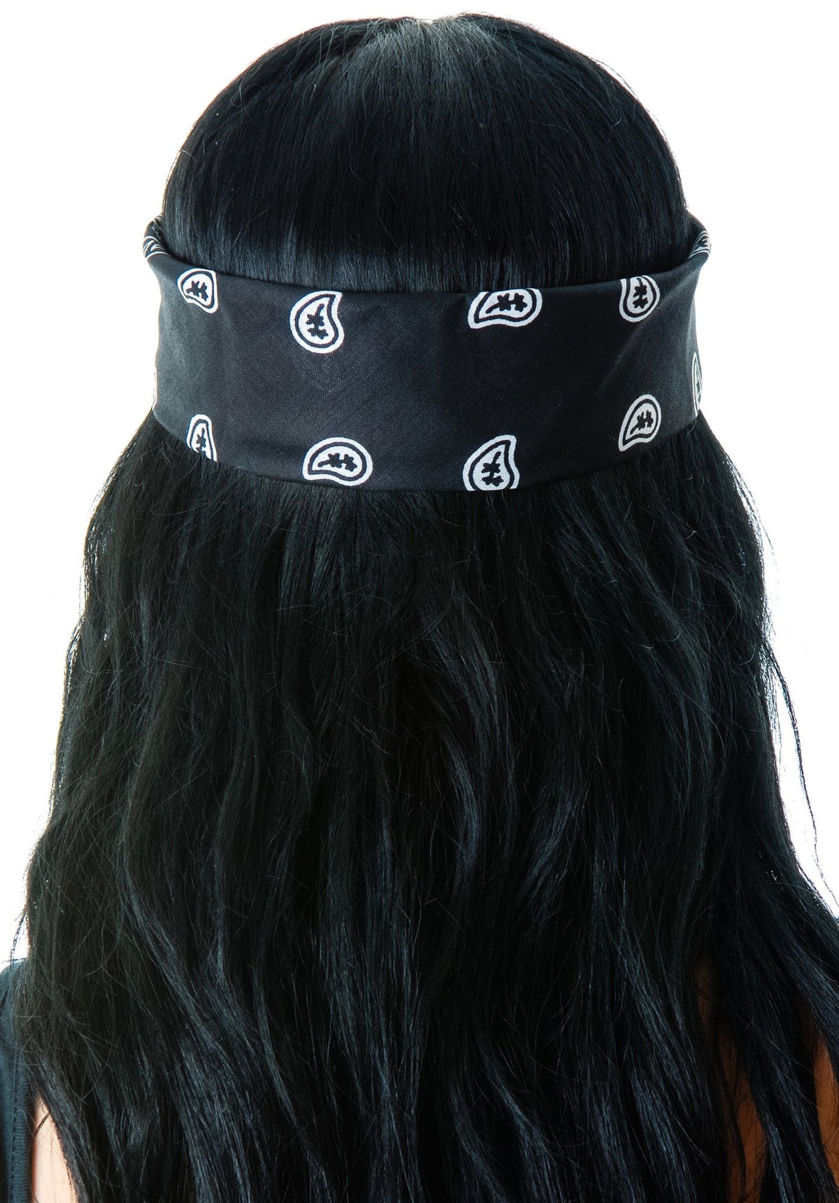 Mercutio Scarf Headpiece - Red