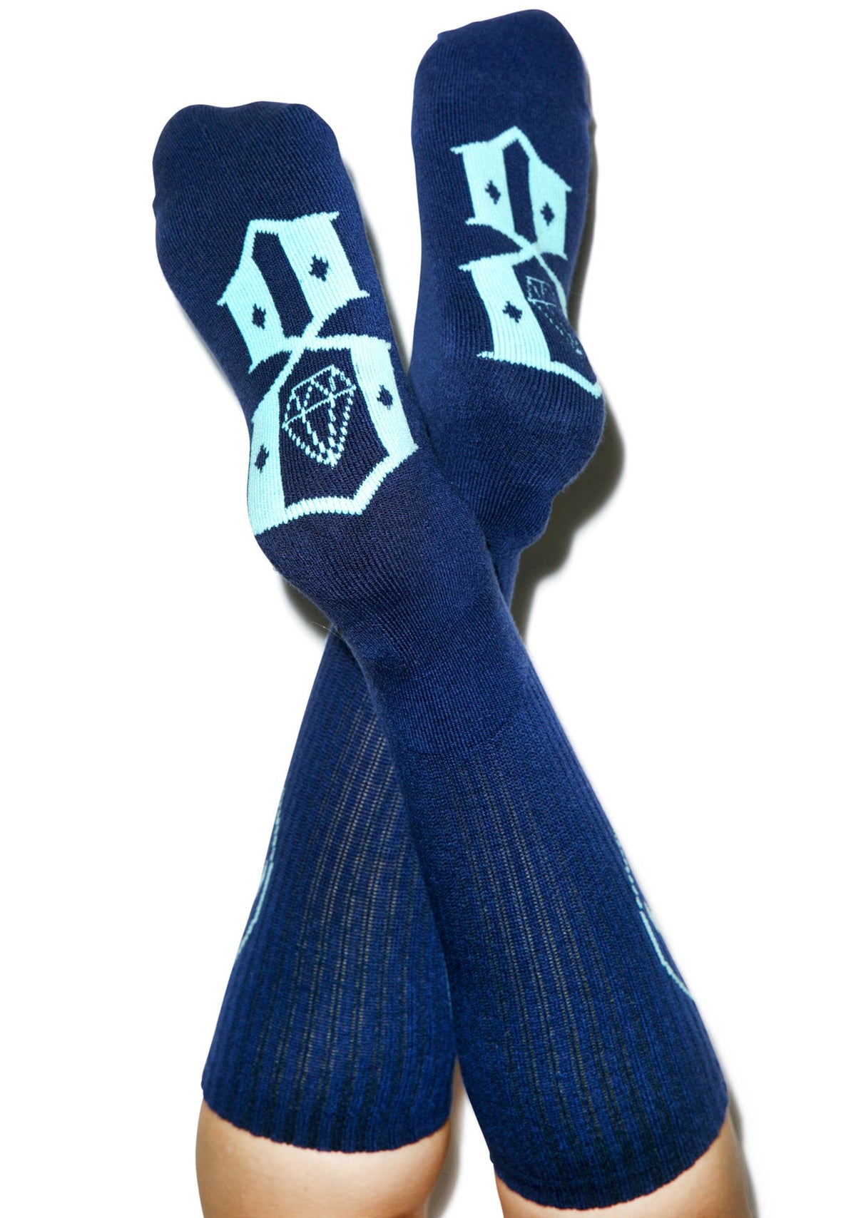 Muertos Socks - Light Blue