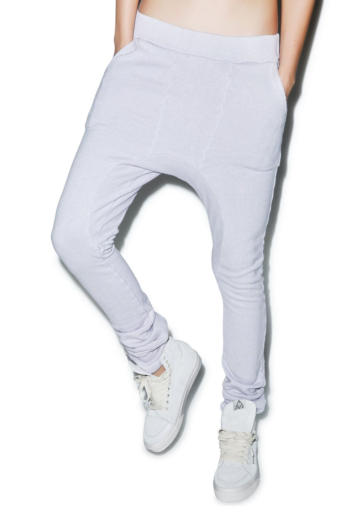 Hammer Time Drop Crotch Pants - Dark Gray