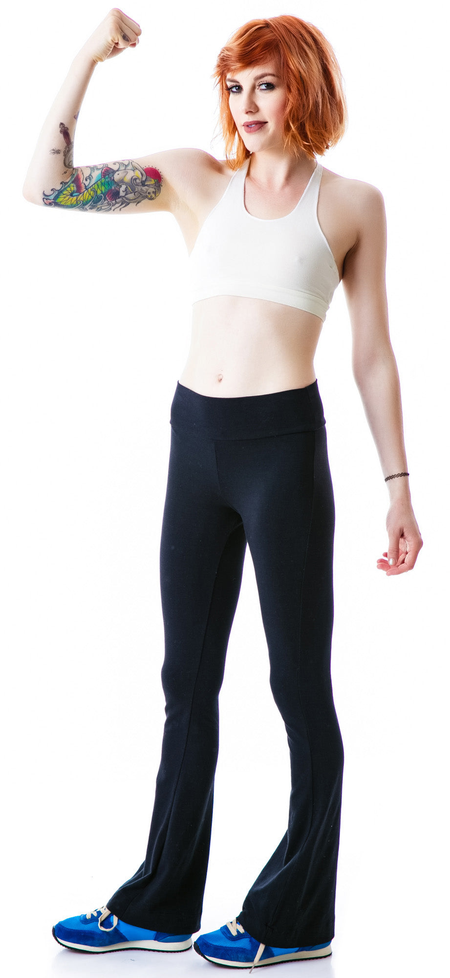Not There Yoga Pant - Red