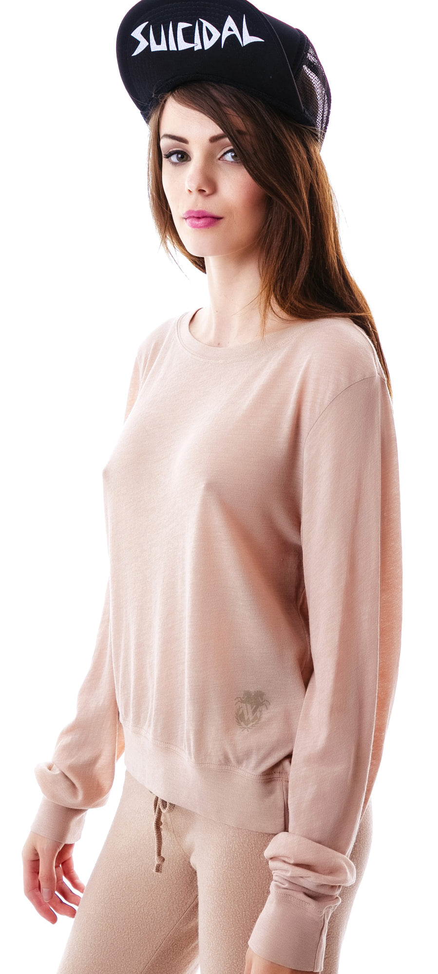 Essentials Baggy Beach Jumper - Light Brown