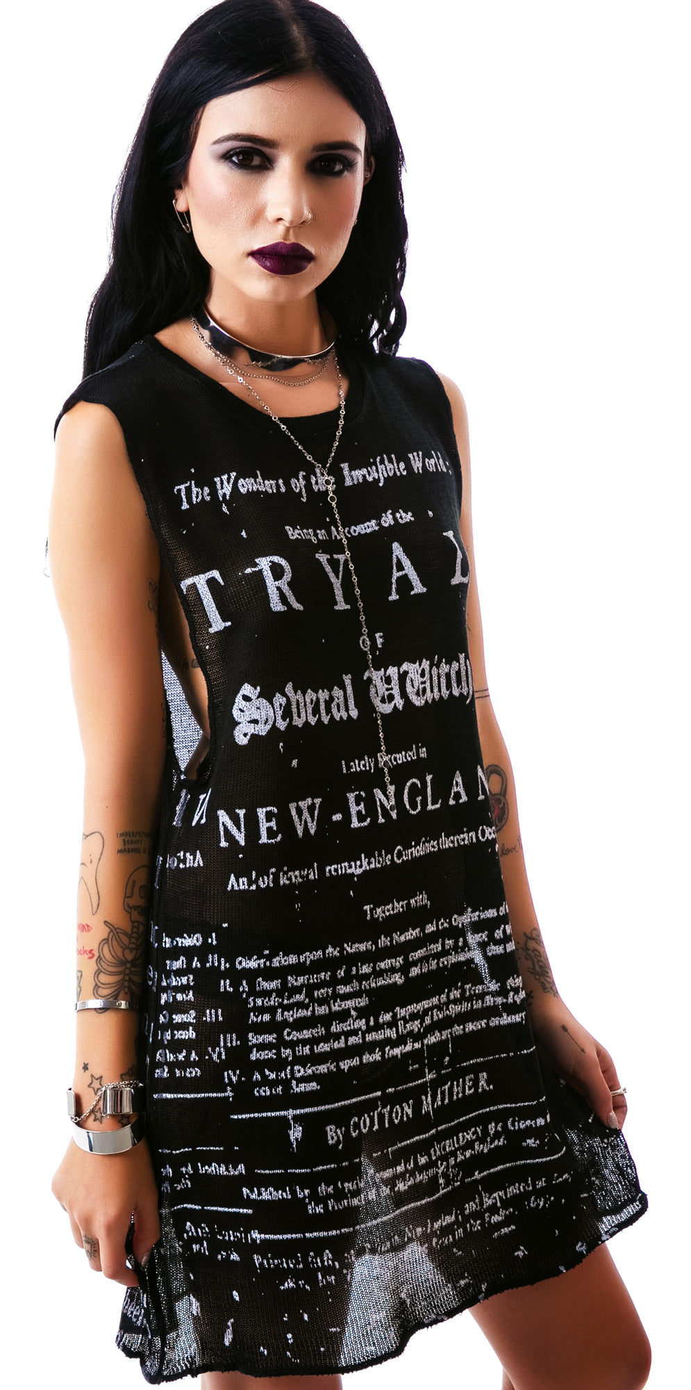 Witch Tryal Top - Black