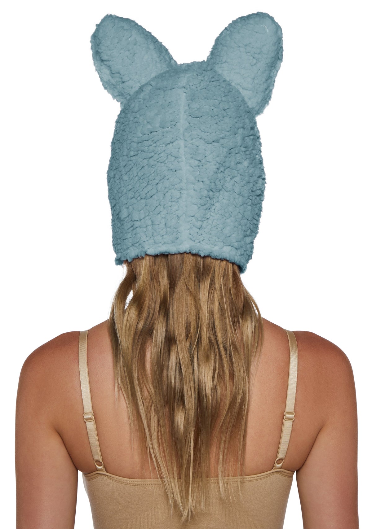 Little Monster Costume Hood - Blue