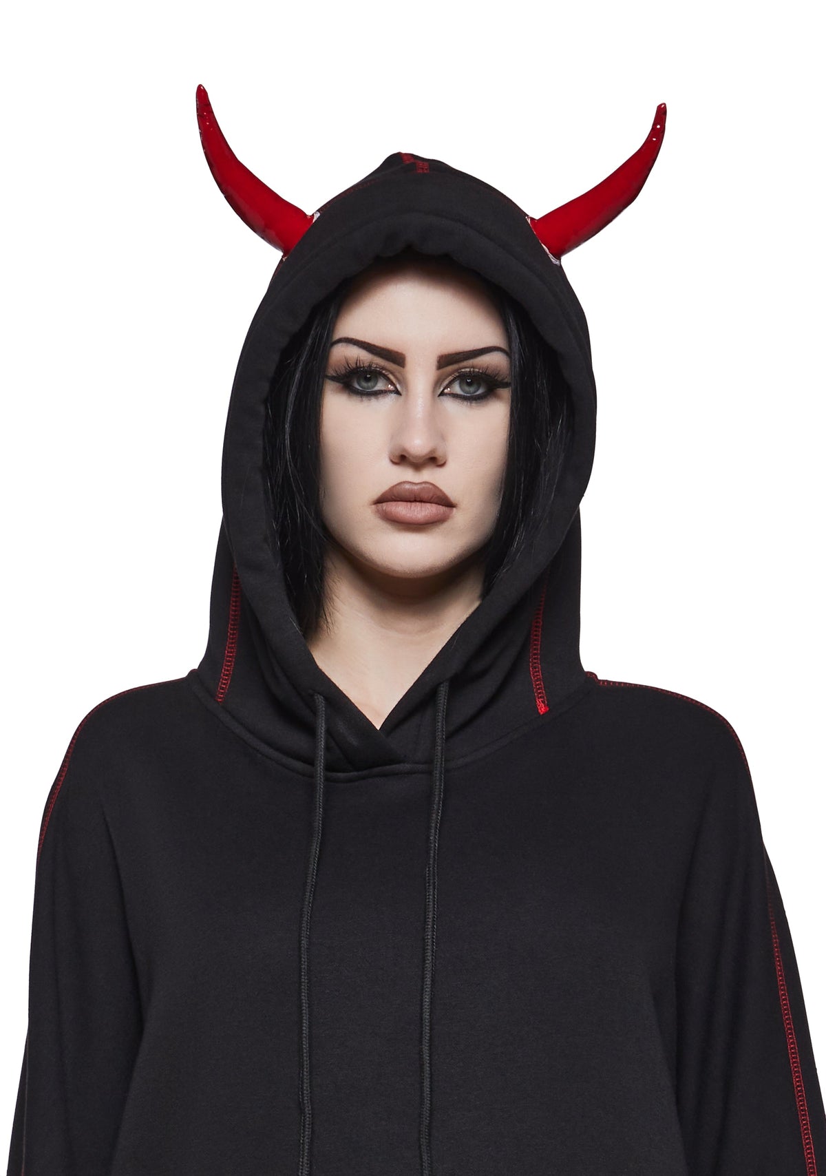 Devil Oversized Hoodie with Big Paws