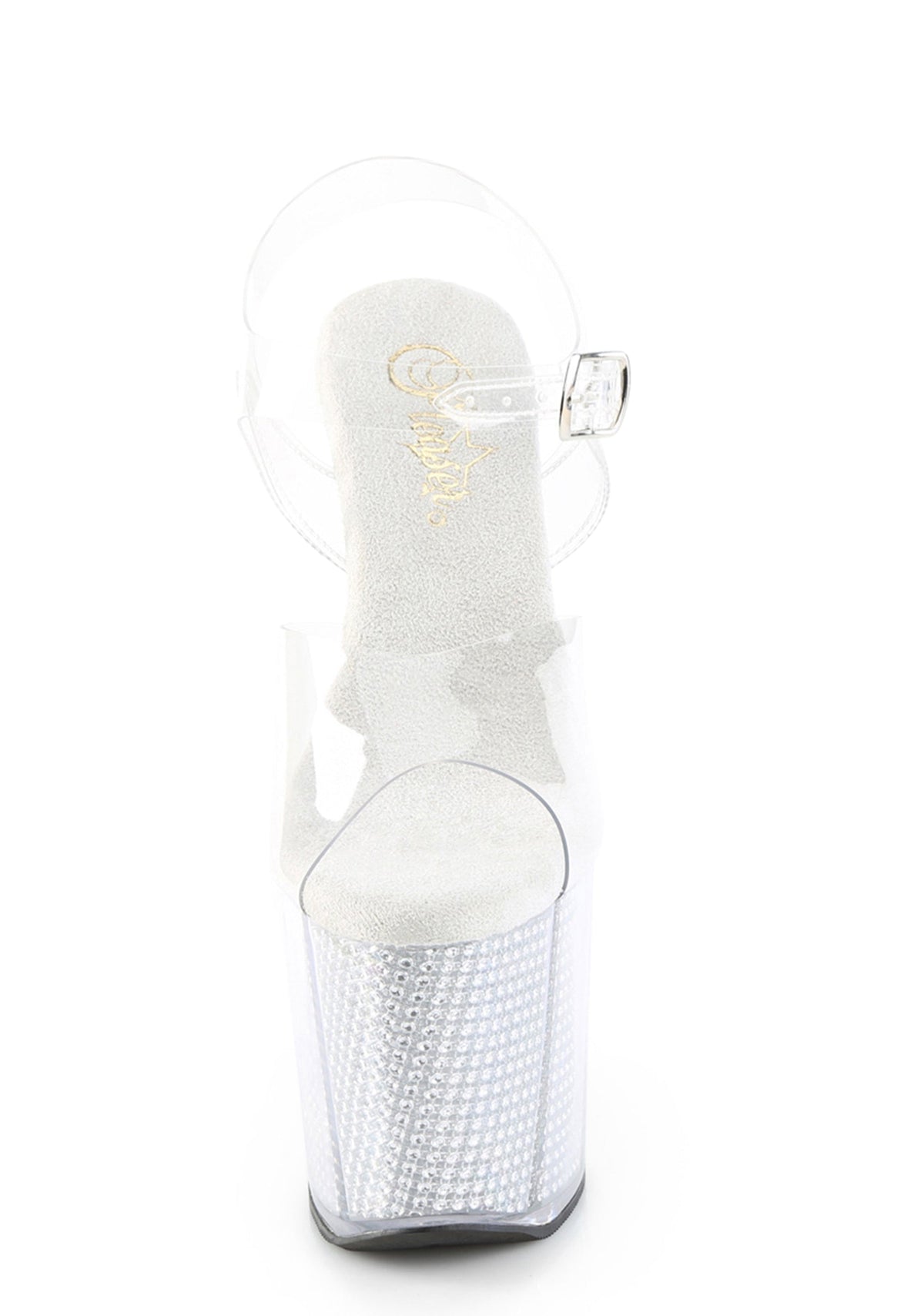 Amaze-808SRS Rhinestone Platform Sandals