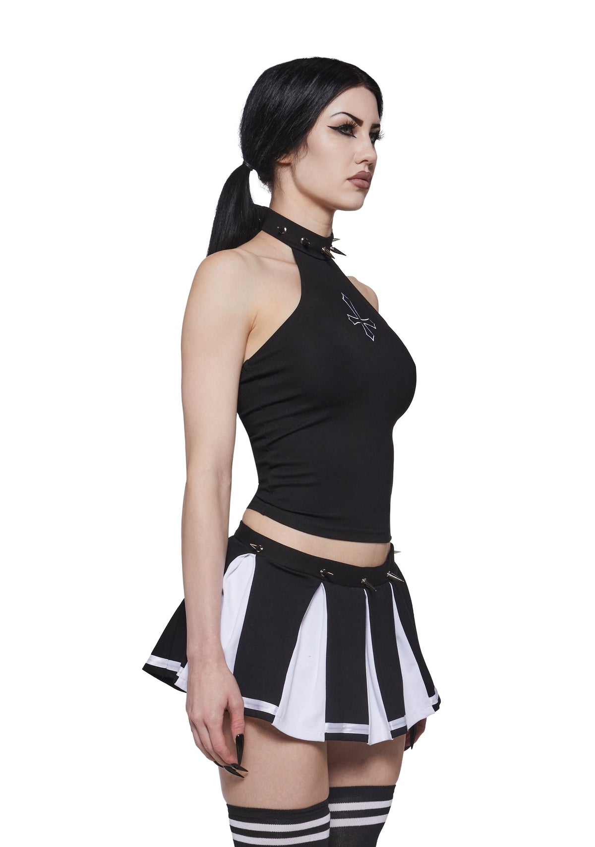 Goth Cheerleader Costume