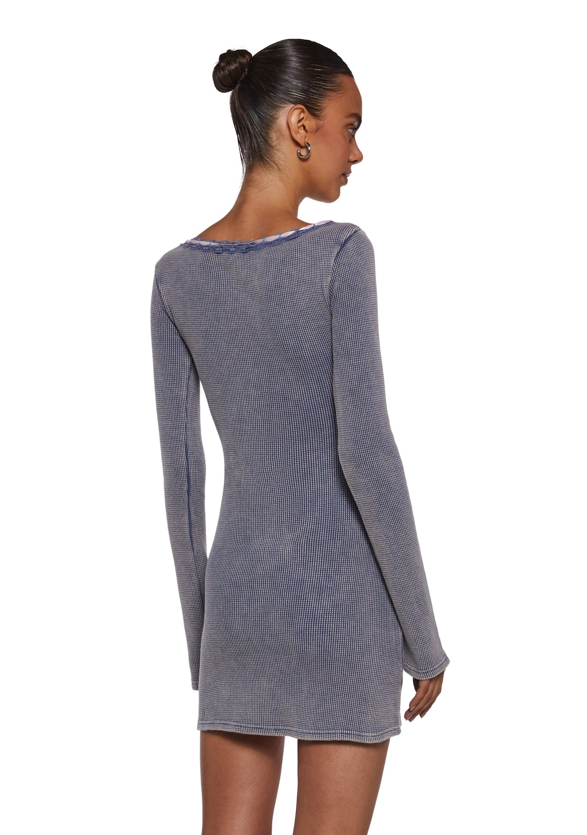 Pen Pals Thermal Mini Dress